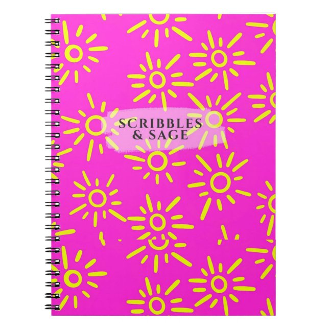 Caderno Espiral Notebooks e Diários (Frente)