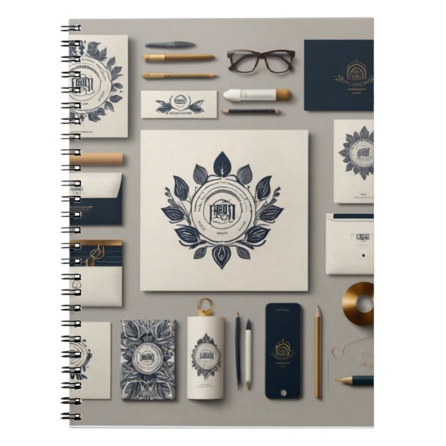 Caderno Espiral Notebooks e Escrevendo > Notebooks (Frente)