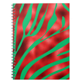 Caderno Espiral Notebooks para animais de Natal festivos