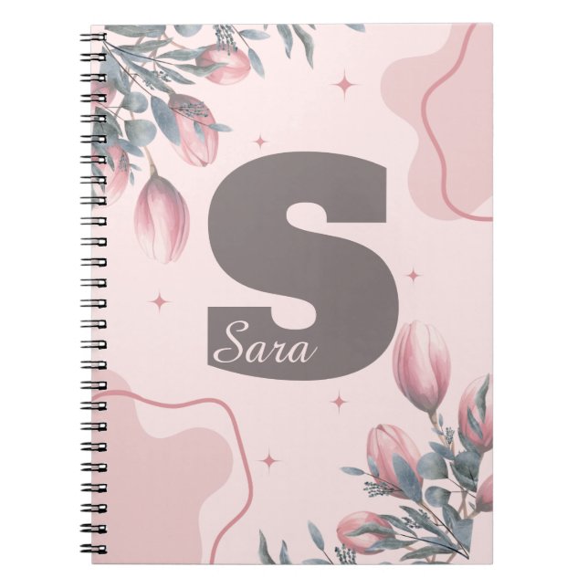 Caderno Espiral Notebooks personalizados para a escola (Frente)