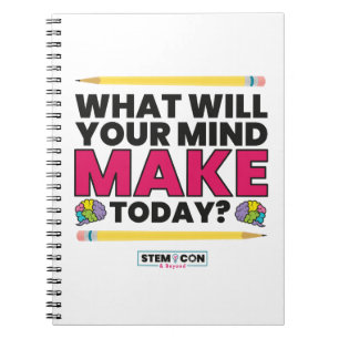 Caderno Espiral Notebooks STEM - Hoje é um bom dia para Criar