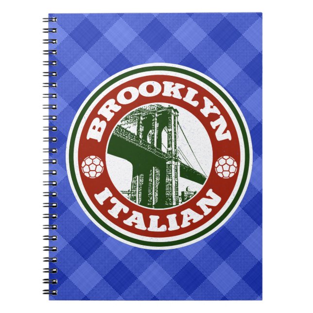 Caderno Espiral Notepad Irlandês do Brooklyn (Frente)