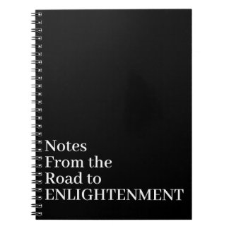 Caderno Espiral Notes from the Road to Enlightenment Buddhist
