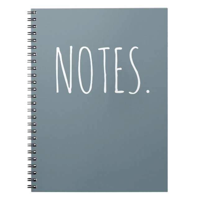 Caderno Espiral Notes Spiral Notebook (Frente)