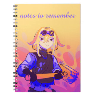 Caderno Espiral Notes to remember, anime, strong girl