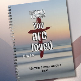 Caderno Espiral "Nothing's Changed, You are Loved" Journal