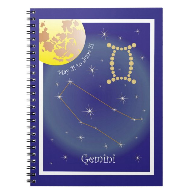 Caderno Espiral Notizheft de 21 de maio a 21 de junho (Frente)