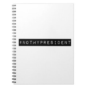 Caderno Espiral #notmypresidente