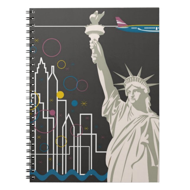 Caderno Espiral Nova Iorque (Frente)