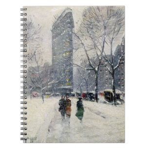 CADERNO ESPIRAL NOVA IORQUE DA CONSTRUÇÃO DE FLATIRON