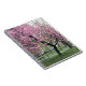 Caderno Espiral Nova Iorque de árvore de flores cor-de-rosa bonito (Lado Direito)