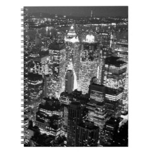 Caderno Espiral Nova Iorque de Manhattan
