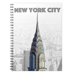 Caderno Espiral Nova Iorque do prédio Chrysler