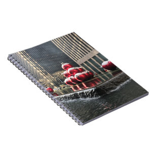 Caderno Espiral Nova Iorque Fotografia Natal Snow