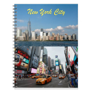Caderno Espiral Nova Iorque nos EUA