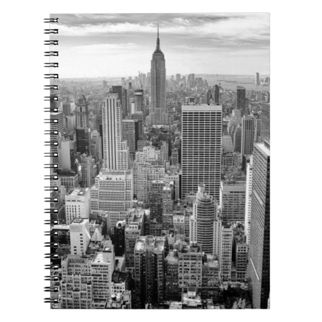 Caderno Espiral Nova Iorque Skyline (Frente)