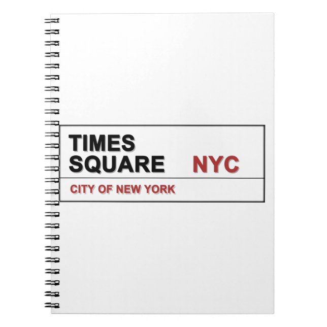 Caderno Espiral Nova Iorque Times Square (Frente)