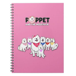 Caderno Espiral Nova Poppet e a gangue