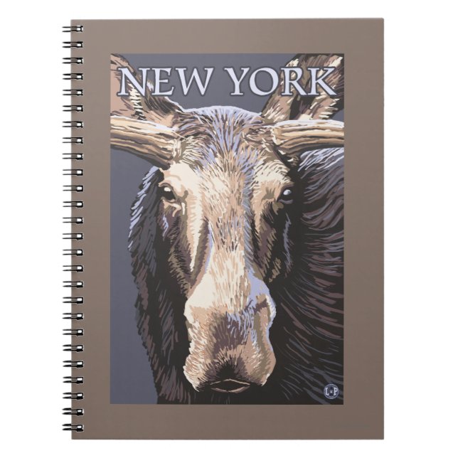 Caderno Espiral Nova YorkAlce Próximo (Frente)