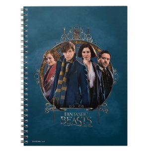 Caderno Espiral NOWT SCAMANDER™ e Arte da Empresa Quadro Nouveau