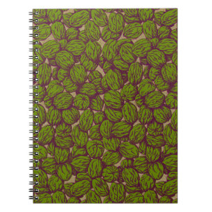Caderno Espiral Noz inglesa