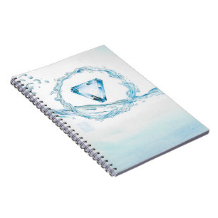 Caderno Espiral Núcleo do Aquamarino