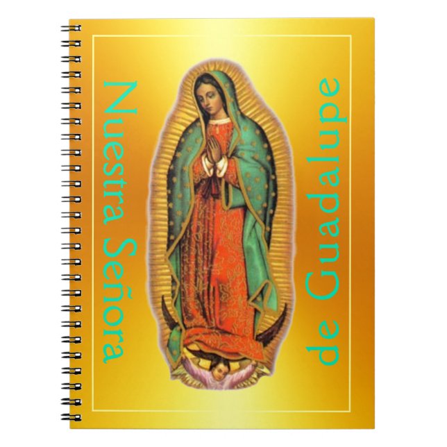 Caderno Espiral Nuestra Senora de Guadalupe... DIÁRIO (Frente)