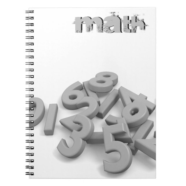 Caderno Espiral Números de Fallen (Frente)