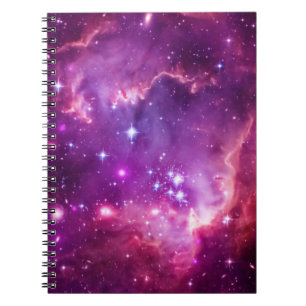 Caderno Espiral Nuvem Magalhônica Pequena e Roxa