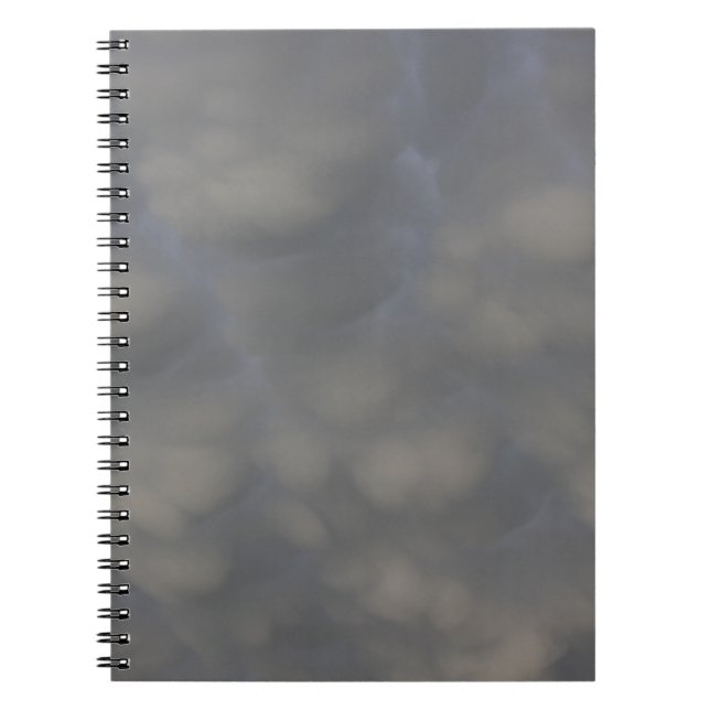 Caderno Espiral Nuvem Mammatus (Frente)