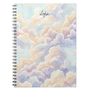 Caderno Espiral Nuvem Sonhadora