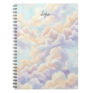 Caderno Espiral Nuvem Sonhadora