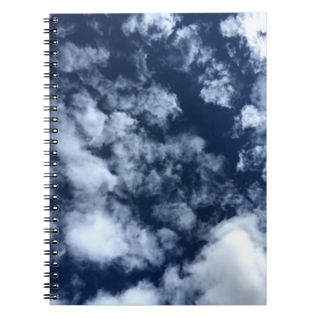Caderno Espiral Nuvens - (Frente)
