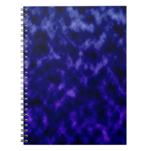 Caderno Espiral Nuvens Roxas