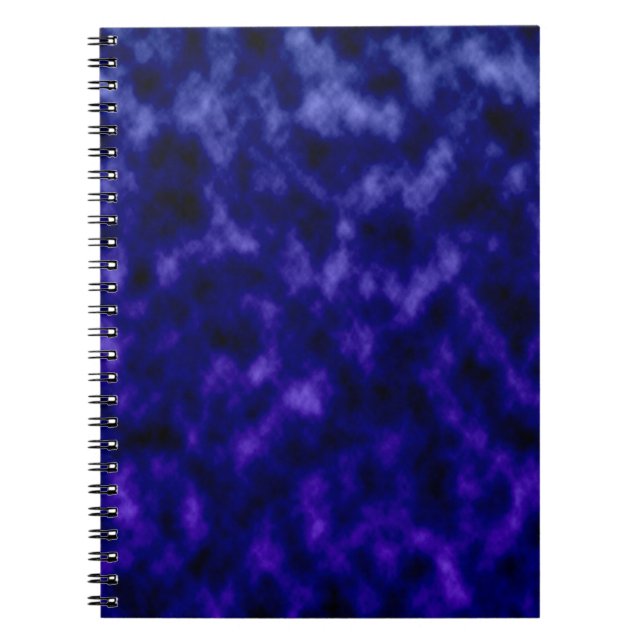 Caderno Espiral Nuvens Roxas (Frente)