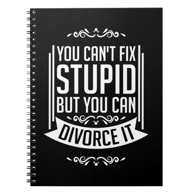 Caderno Espiral O Advogado Pode Divorciá-Lo (Frente)