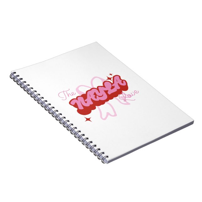 Caderno Espiral O Amor NAYLA (Lado Direito)