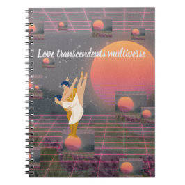 Caderno Espiral O Amor Transcende Multiverso
