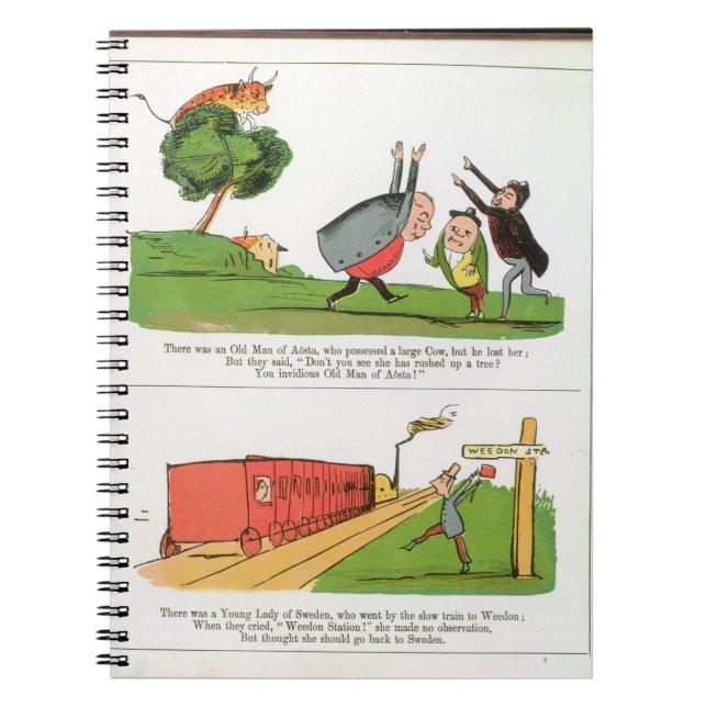 Caderno Espiral O ancião de Aosta, página 'do livro de Nonse (Frente)