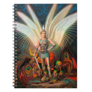Caderno Espiral O Arcanjo Michael Derrota o Dragão