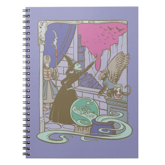 Caderno Espiral O Assistente De Oz™ | Testemunha Wicked do Storybo (Frente)