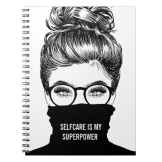 Caderno Espiral O autocuidado é o meu superpoder