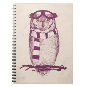 Caderno Espiral O aviador