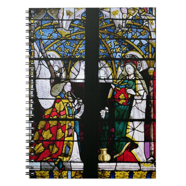 Caderno Espiral O aviso, da capela de Jacques Coeur (Frente)