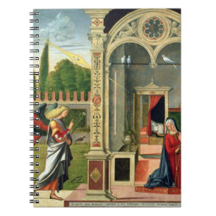 Caderno Espiral O aviso (óleo no painel) 2
