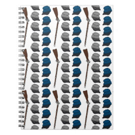 Caderno Espiral O azul e as cinzas