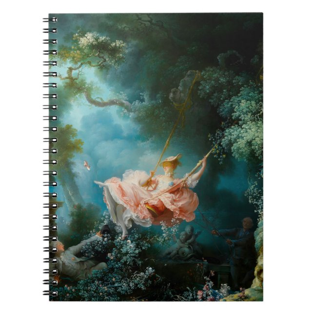 Caderno Espiral O Balanço Fragonard (Frente)