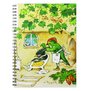 Caderno Espiral O Barbeiro Pássaro