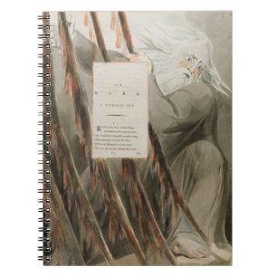 Caderno Espiral O bardo: Um ode Pindaric, 'dos poemas de Thoma