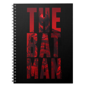 Caderno Espiral O Batman Typografia Cutout